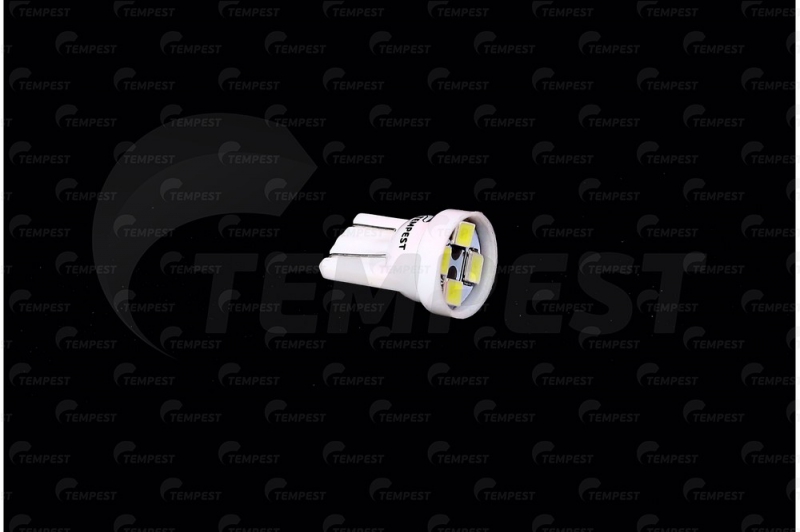 Лампа led б/ц габарит и панель приборів t10-4smd w2.1x9.5d 12v... TMP04T1012V TEMPEST