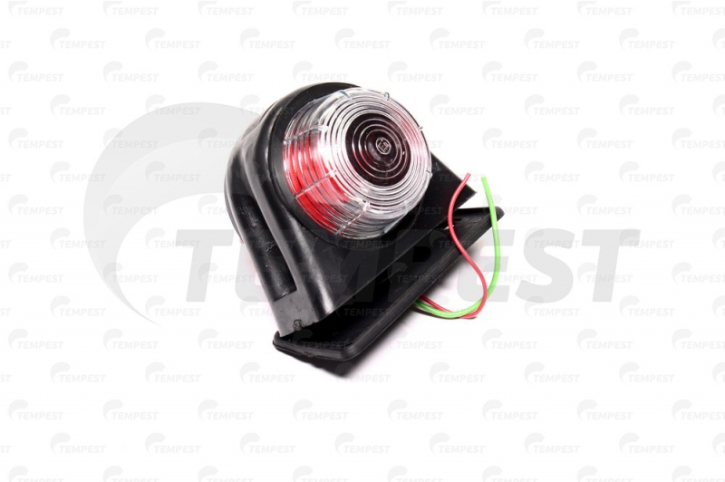 Ліхтар габаритний 24v під лампу двоколірний прямий міні... TP00203 TEMPEST