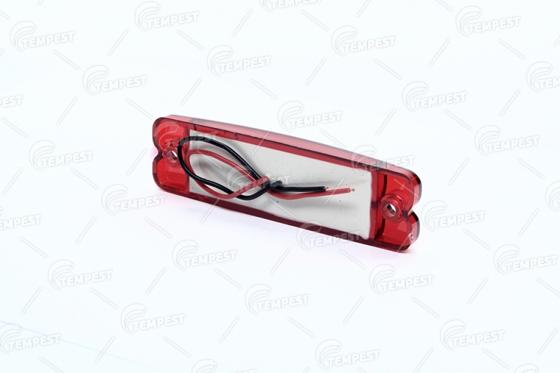 Ліхтар габаритний 24v led червоний 18 діодів 2 ряди tempest TP0257058 TEMPEST