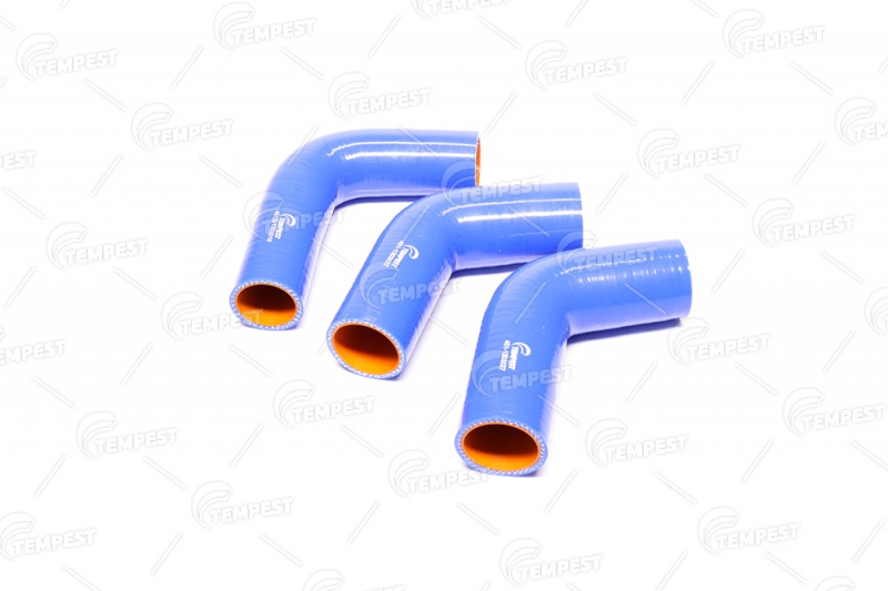 Патрубок радіатора уаз 451 компл. 3 шт. силікон tempest TP1332 TEMPEST