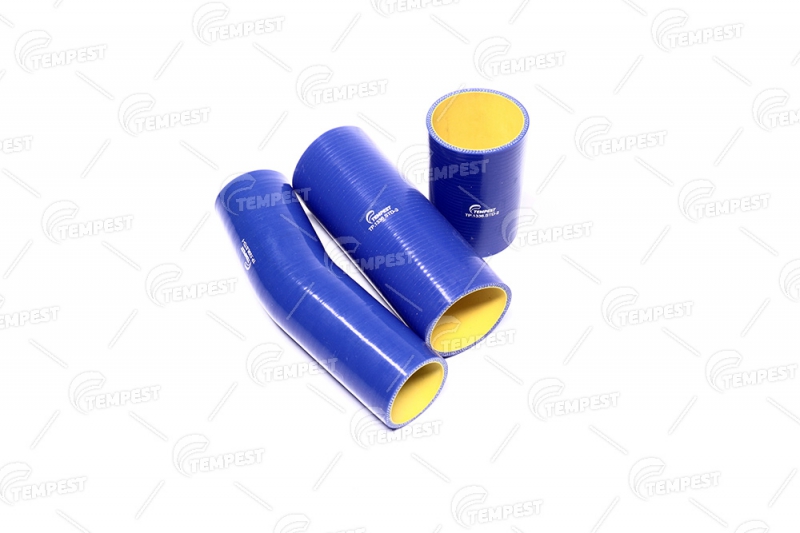 Патрубок радіатора камаз компл. 3 шт. силікон standard tempest TP1336STD TEMPEST