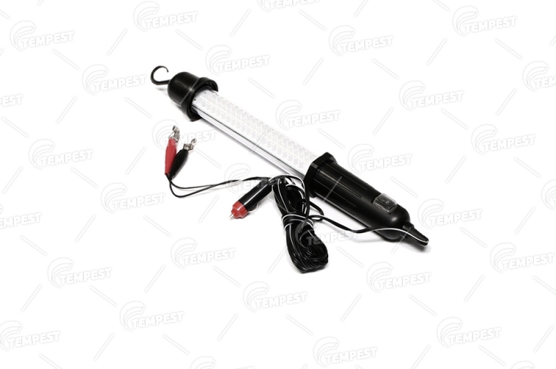 Лампа переносна 60 led 12 в прикурювач tempest TP6000L TEMPEST