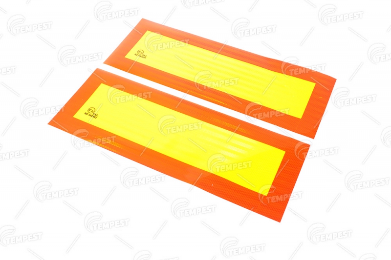 Табличка наклейка довгомірний вантаж 200х560 мм tempest TP875697 TEMPEST