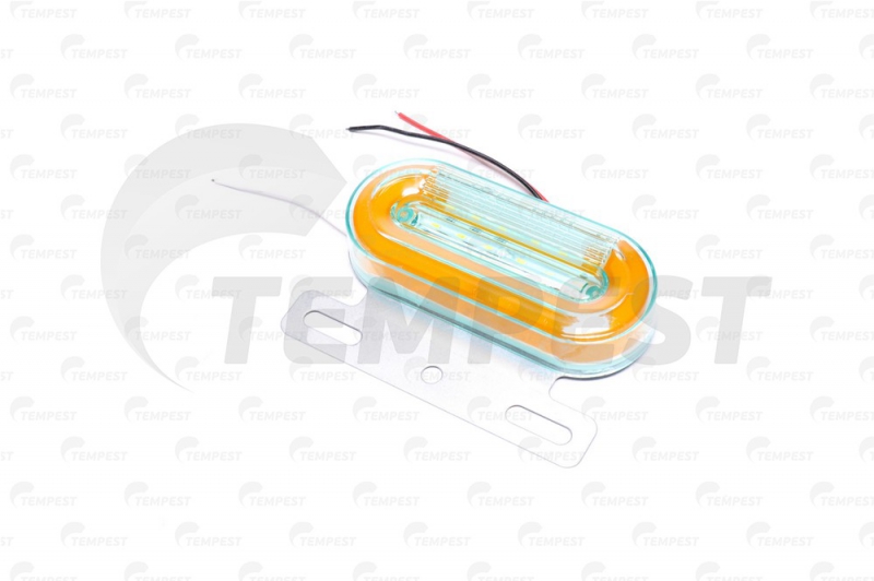 Ліхтар габаритний помаранчевий led 24v з поворотником... TP972791 TEMPEST