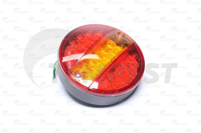 Ліхтар світлодіодний задній круглий 12-24в із... TP972795 TEMPEST