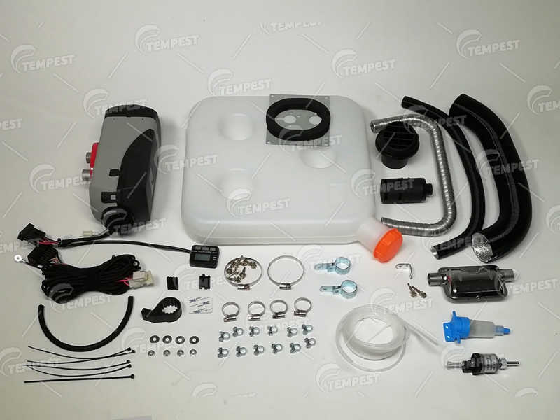 Автомобільний повітряний обігрівач салону ec5.0 2квт 12v... TP991270 TEMPEST