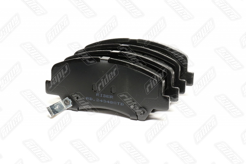 Колодка гальм. диск. standard hyundai accent kia rio 11- передн. rider RD24348STD RIDER