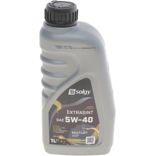 Олива моторна extrasint sae 5w-40 multijet 1 l 504012 SOLGY