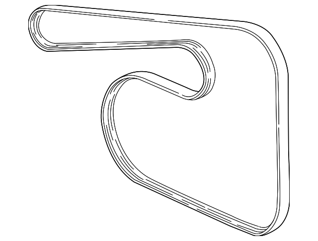 Поліклиновий ремінь 12664598 OPEL