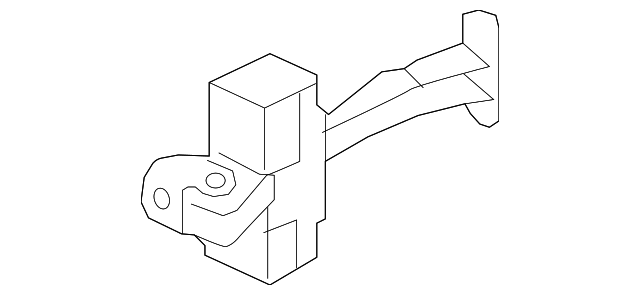Opel обмежувач дверей задн. astra h 05- 13107851 OPEL