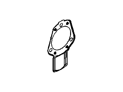 Opel захист передн. лів. гальм. диск astra h -10 13299339 OPEL