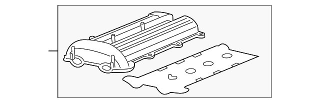 Кришка голівки циліндра 25203036 OPEL