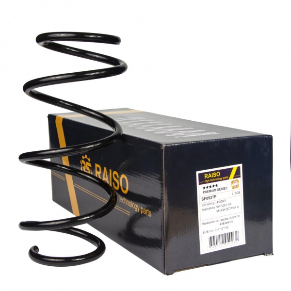 Пружина перед. octavia/superb/golf 12- d12/145  l317 l/r SF093TP RAISO