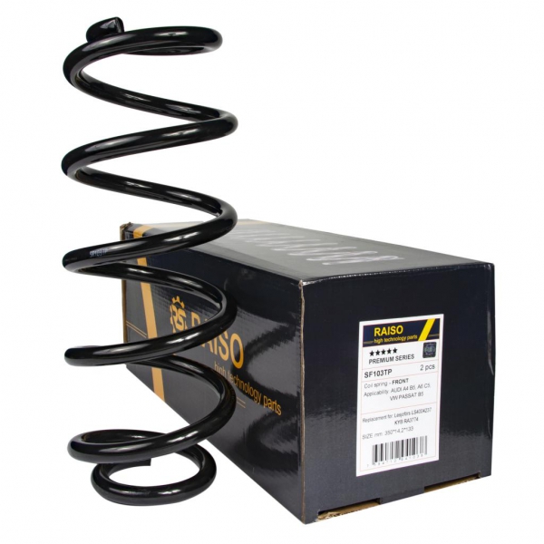 Пружина передня audi a4 b5 a6 c5 passat b5 97-05 350142133 SF103TP RAISO