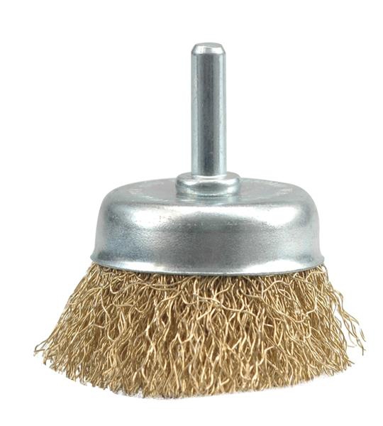 Szczotka czol. z trzpien. 50mmdrut karb 06987 VOREL