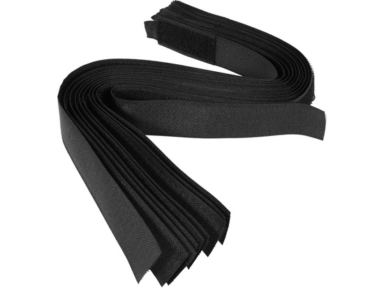 Opaska z rzepem 450mm 10szt. czarne 73855 VOREL