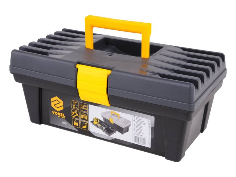 Skrzynka narzedziowa plastikowa 12 78801 VOREL