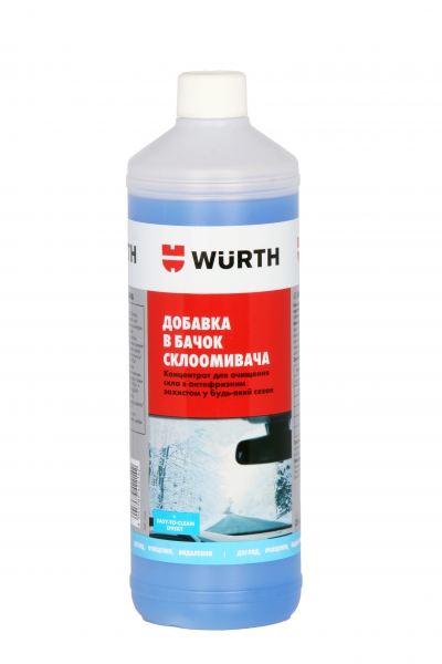 Омивач вітрового скла plus зимовий концентрат 1000 ml 0892332840 WURTH
