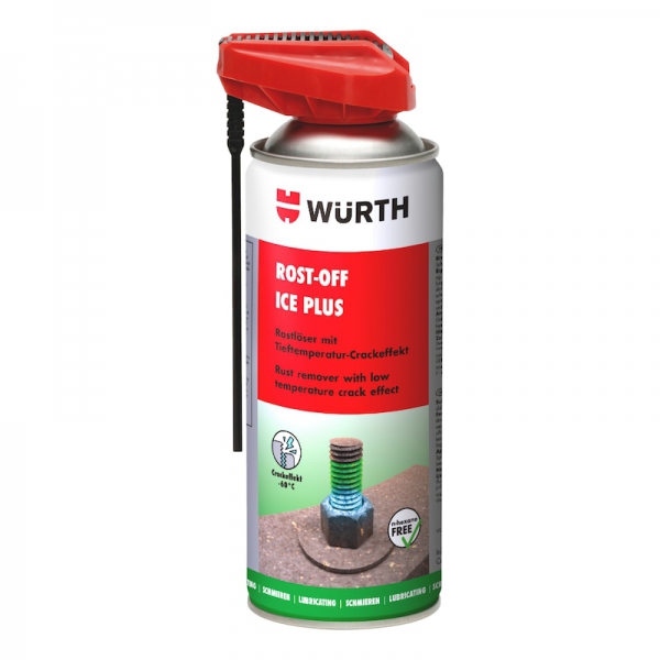 Перетворювач корозії rost off ice plus спрей 400мл 0893241060 WURTH