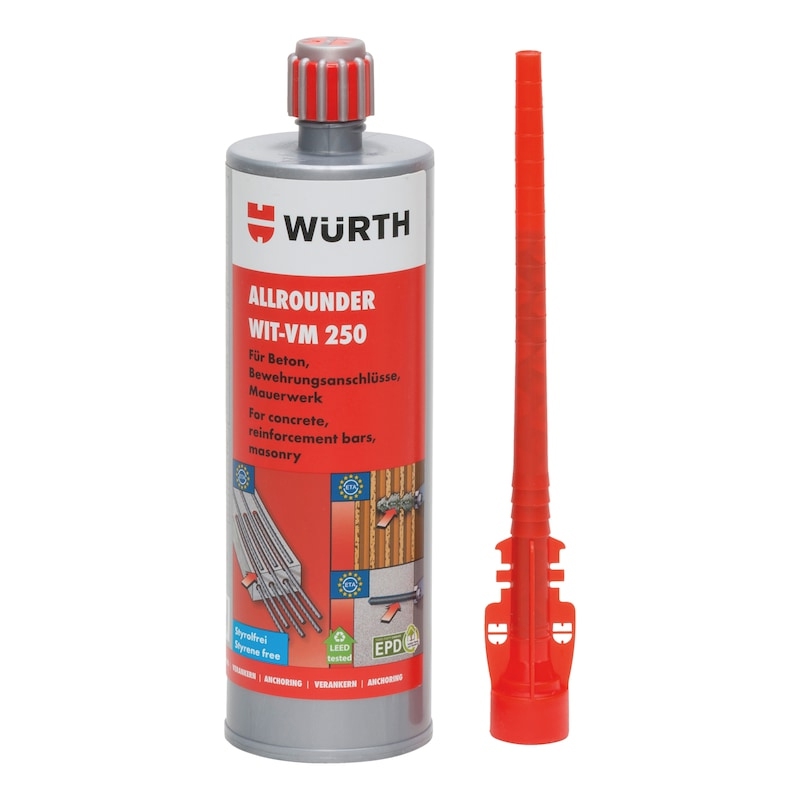 Анкер хімічний wit-vm 250 420 ml {арт. 0903450205} 0903450205 WURTH