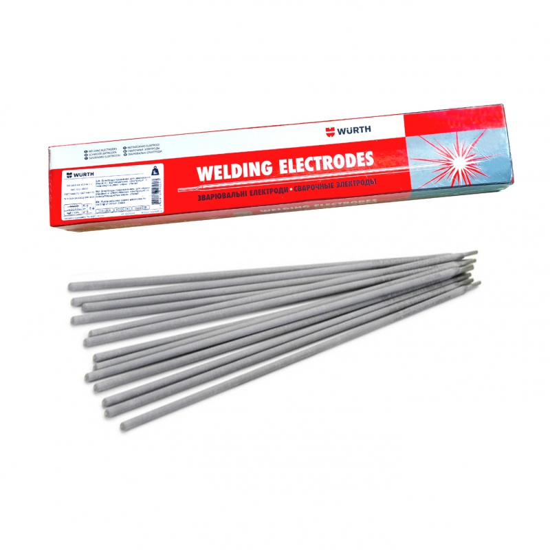 Електроди зварювальні universal e6013 d4mm-5kg {арт. 1982040405} 1982040405 WURTH