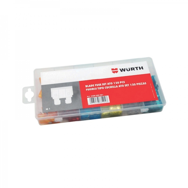 Набір запобіжників ato 5-30a 120штук 5208000001 WURTH