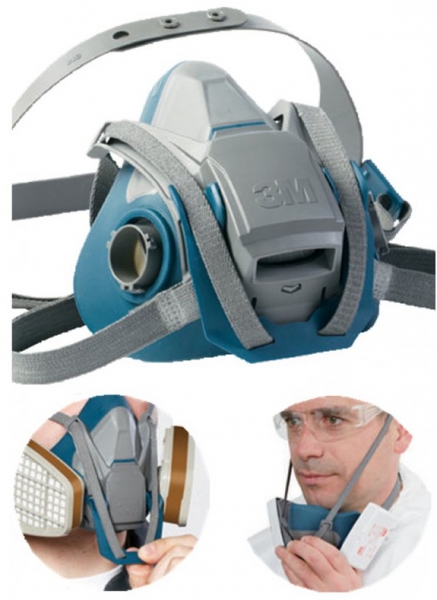 Напівмаска 6502QL 3M