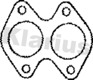 Ущільнення, вихлопна труба 410002 KLARIUS