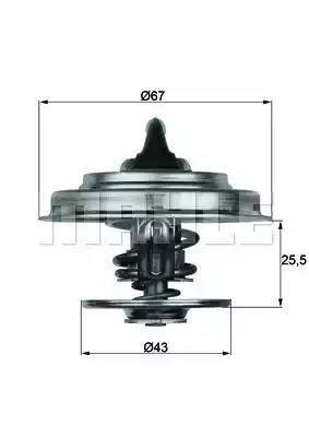 Термостат системы охлаждения TX1879D BEHR HELLA