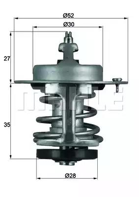 Termostat honda mazda TX6979 HELLA