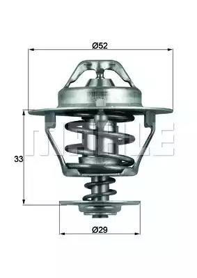 Termostat toyota TX7788D HELLA