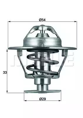 Termostat mitsubishi pajero -92 TX8676D HELLA