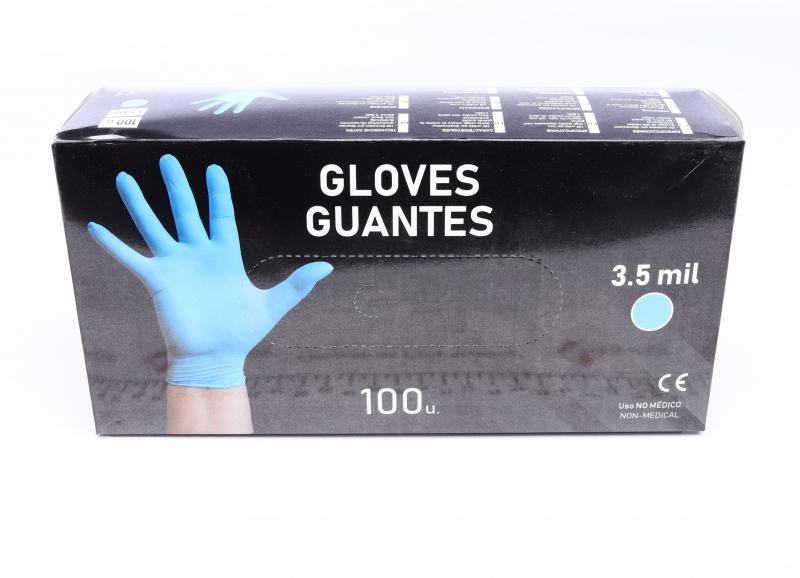 Набір нітрилових рукавички товщиною 35 мм. 100 шт. 42447 JBM