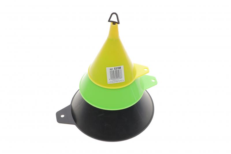 Набір пластмасових воронок 53188 JBM