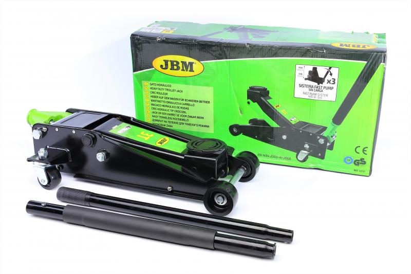 Домкрат гідравлічний підкатний 3т 53725 JBM