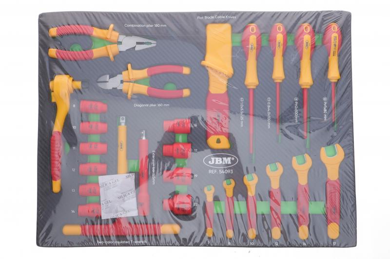 Набір інструменту ізольований 54093 JBM