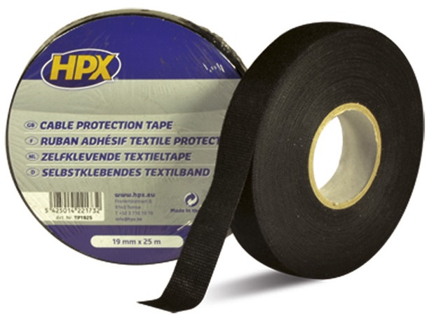 Клейка стрічка на тканинній основі / для ел.кабелів / 19... TP1925 HPX