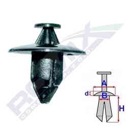 Клипса крепёжная B16782 ROMIX