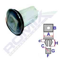 Кліпса B23208 ROMIX