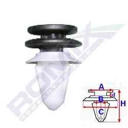 Затискач, декоративна/захисна накладка C60353 ROMIX