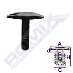 Кліпса кріпильна C60473 ROMIX