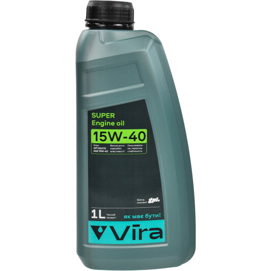 Олива моторна vira super 15w-40 1 л vi0312 VI0312 VIRA