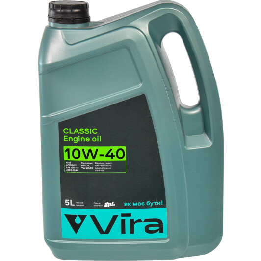 Олива моторна vira classic 10w-40 5 л vi0314 VI0314 VIRA
