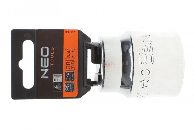 Головка змінна 12-гранна довга 3/4 38 мм 08327 NEO TOOLS