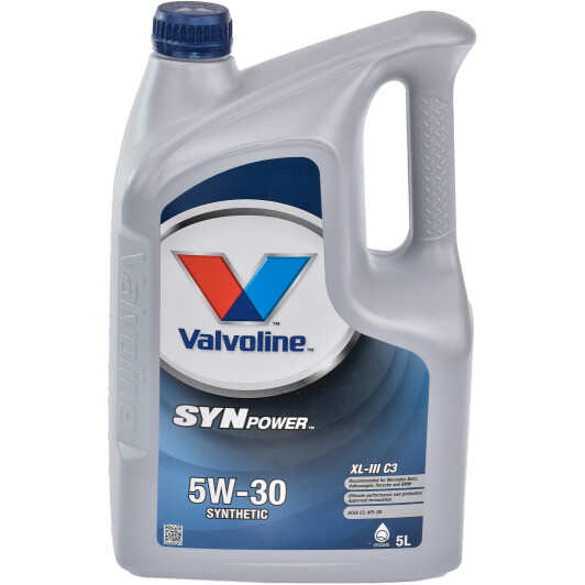 Моторна олива valvoline synpower xl-iii c3, 5w-30, 5л 872375 VALVOLINE