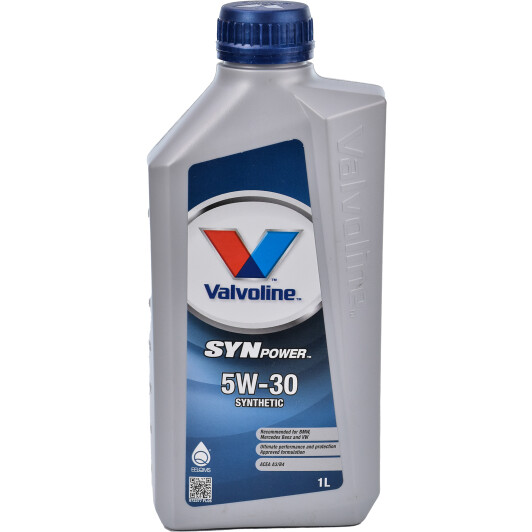 Моторна олива valvoline synpower, 5w-30, 1л 872377 VALVOLINE