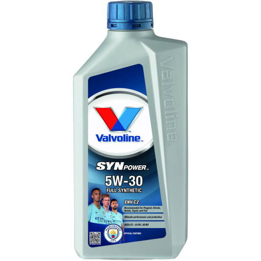 Моторна олива valvoline synpower env c2, 5w-30, 1л 872520 VALVOLINE