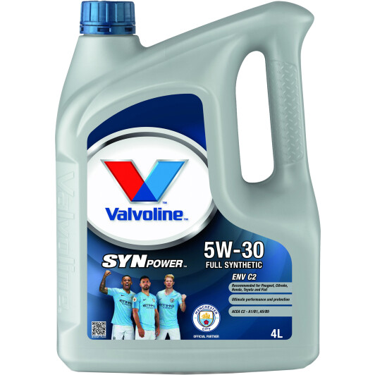 Synpower env c2 5w30 4/4 l sw 872521 VALVOLINE