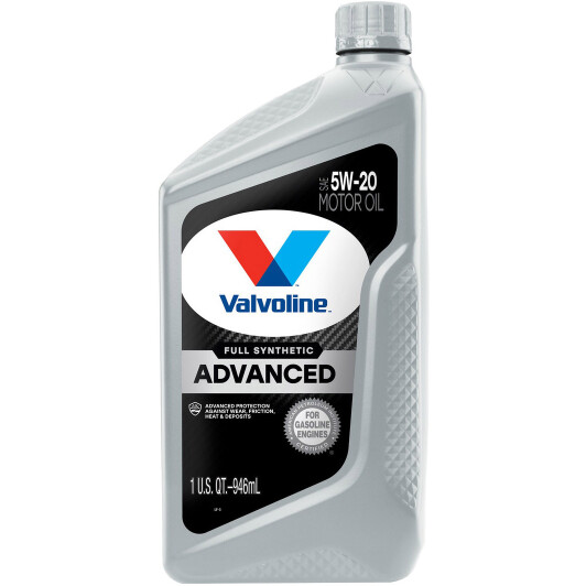 Valvoline full synthetic 5w-20 VV927 VALVOLINE