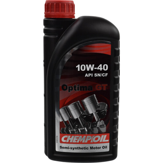 Олива моторна 10w-40 chempioil optima gt sn/cf acea a3/b4     1л н/синт. CH95011 CHEMPIOIL